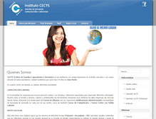 Tablet Screenshot of institutocecys.com.ar